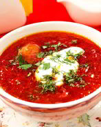 Самый красный борщ