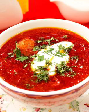 Самый красный борщ