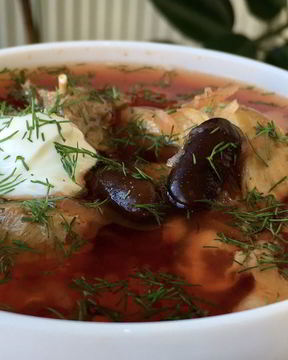 Вкусный борщ