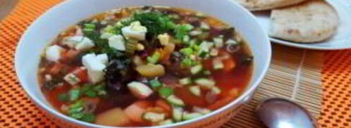 зеленый борщ без щавеля. Шаг 4