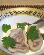 Бульон из баранины с галушками