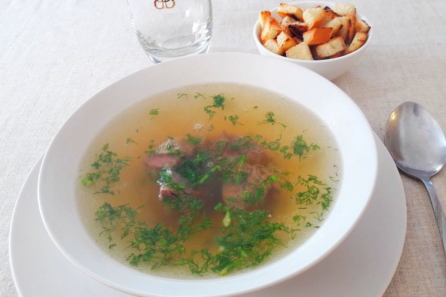 Рецепт бульона из говядины