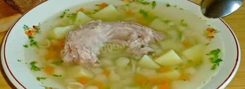 бульон из индейки. Шаг 14