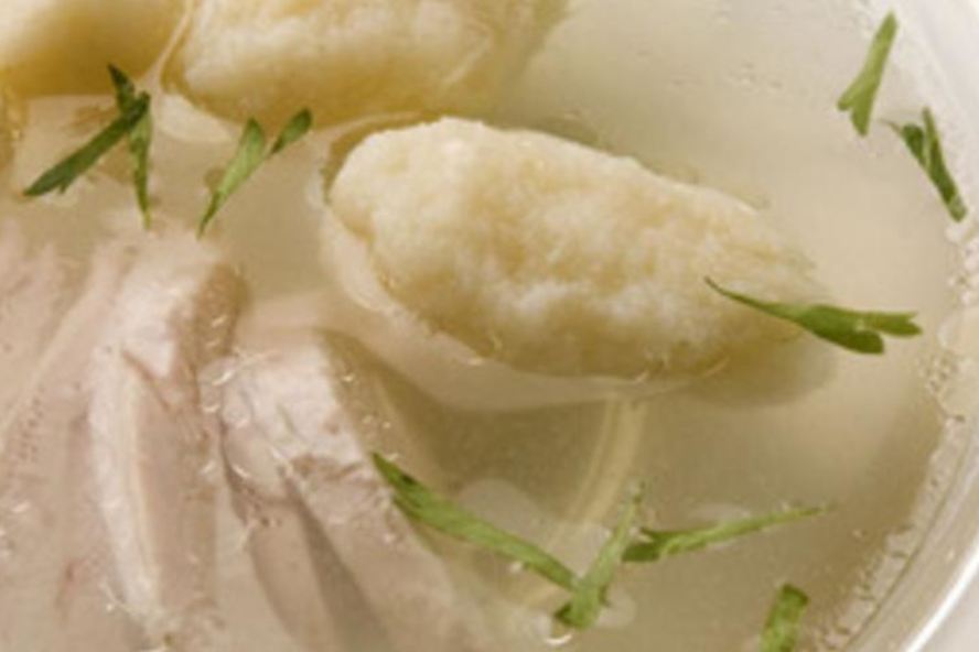 Рецепт бульона с клецками