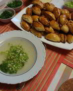 Бульон с пирожочками