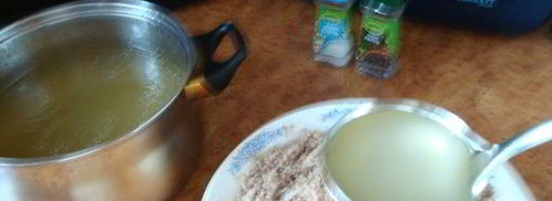 бульон с пирожочками. Шаг 4