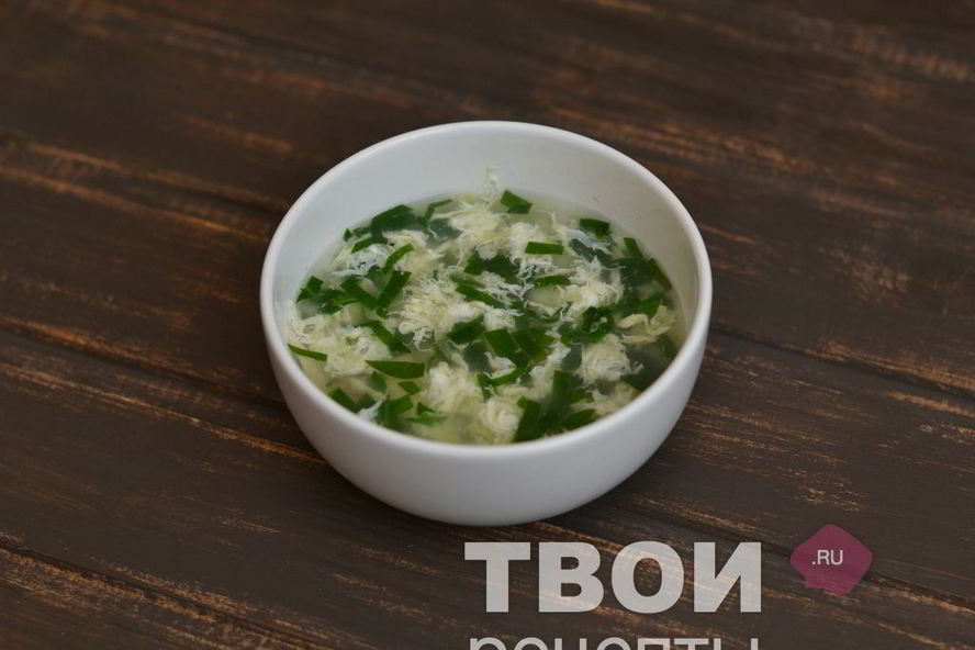 Рецепт бульона со шпинатом