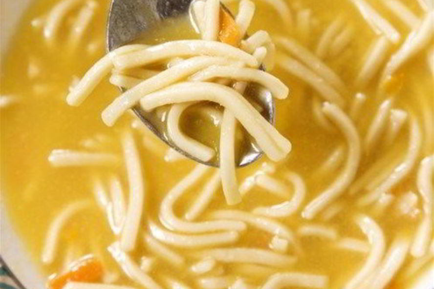 Рецепт густого куриного бульона с вермишелью
