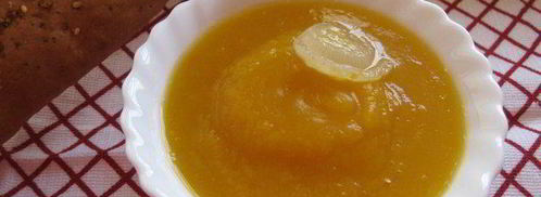 кремовый суп из тыквы на курином бульоне. Шаг 5