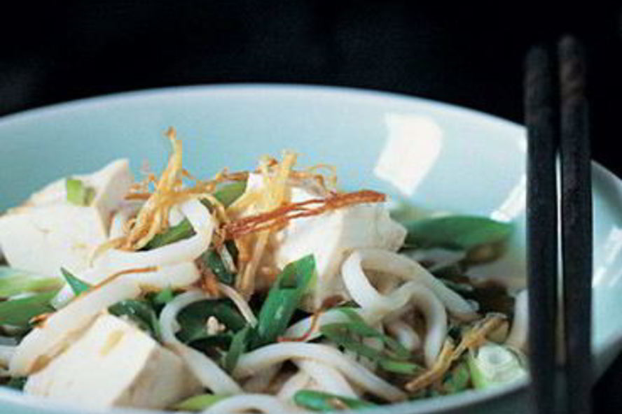 Рецепт лапши удон на имбирном бульоне