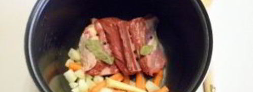 мясной бульон в мультиварке. Шаг 5