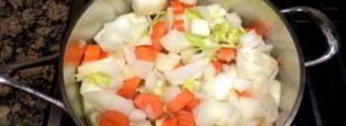 насыщенный говяжий бульон. Шаг 5