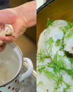 Пельмени с бульоном