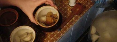 пельмени в горшочках с печенью и бульоном. Шаг 60