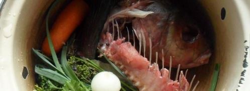 прозрачный рыбный бульон. Шаг 2