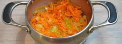 суп на грибном бульоне. Шаг 2