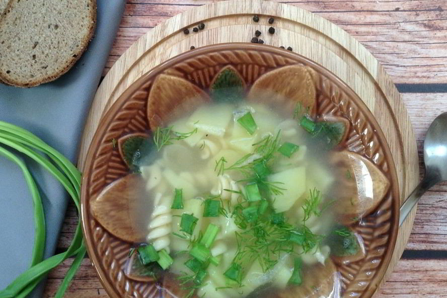 Рецепт супа на курином бульоне