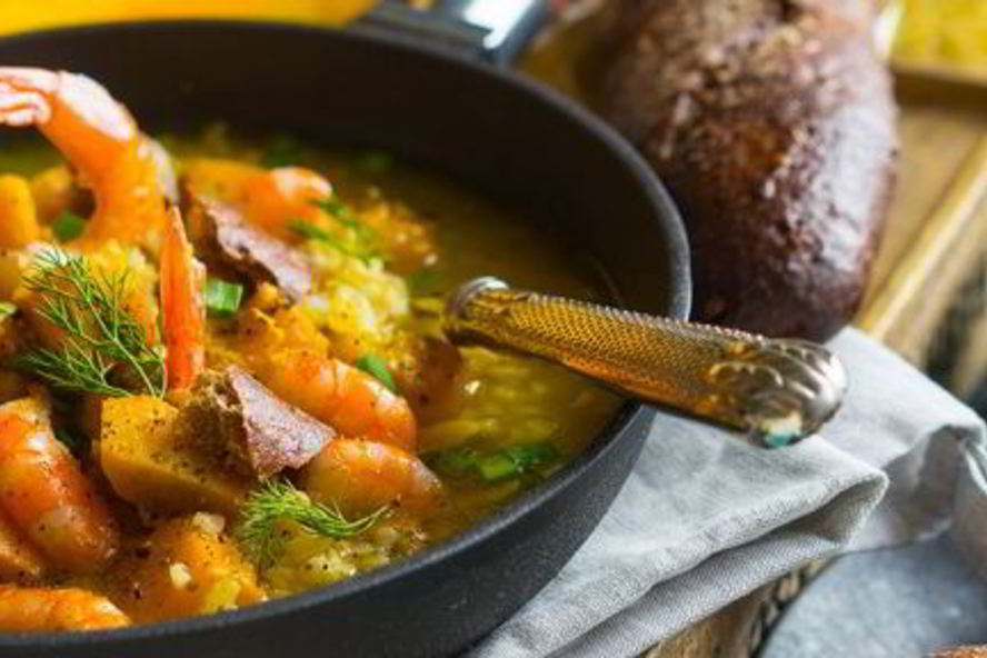 Рецепт тыквенного супа с бульоном и крупами