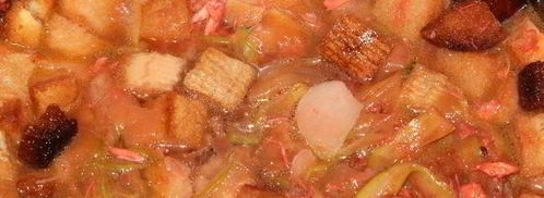 чесночный суп с цукини и сухариками. Шаг 7