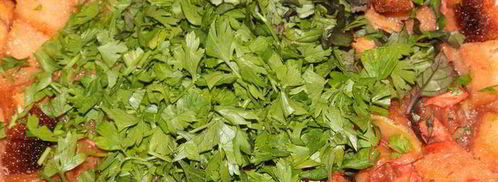 чесночный суп с цукини и сухариками. Шаг 8