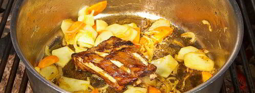 гороховый суп-крем. Шаг 7