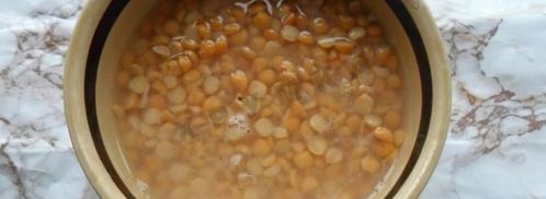 гороховый суп на говяжьей косточке. Шаг 2