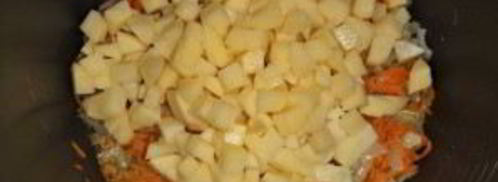 гороховый суп на копченых ребрышках. Шаг 3