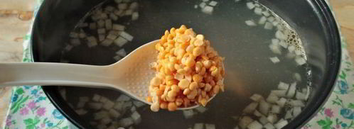 гороховый суп с говядиной в мультиварке. Шаг 5