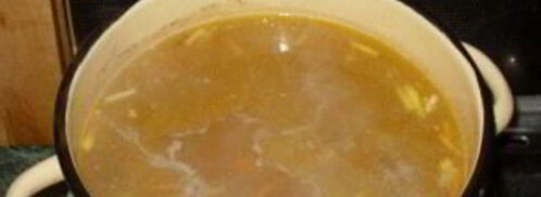 гороховый суп с грибами. Шаг 2