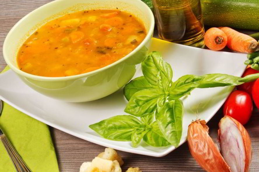 Рецепт горохового супа с итальянским акцентом