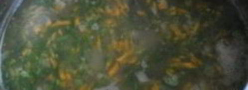 гороховый суп с копченой курицей. Шаг 8