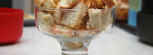 гороховый суп с копченостями и гренками. Шаг 13