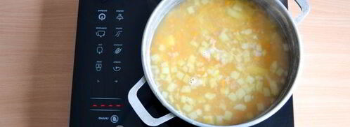 гороховый суп с копченым окорочком. Шаг 9