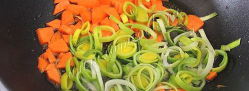 гороховый суп с копчеными ребрами и овощами. Шаг 6