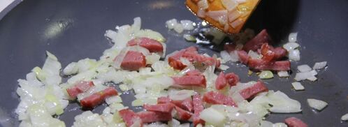 гороховый суп с копчеными ребрышками и курицей. Шаг 6