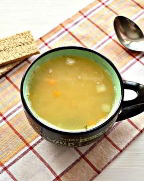 Гороховый суп с курицей