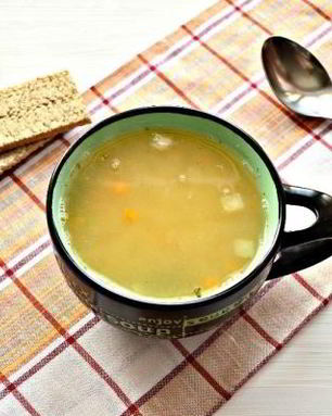 Гороховый суп с курицей