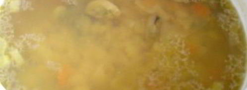 гороховый суп с мидиями. Шаг 6