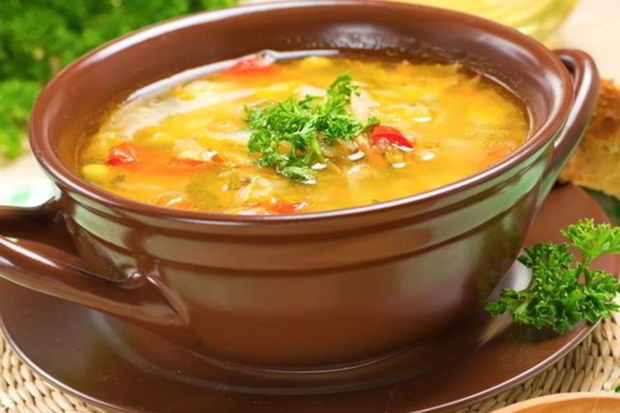 Рецепт горохового супа с тыквой