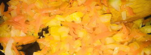 гороховый суп с варено-копченой рулькой. Шаг 6