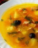 Гороховый суп с ветчиной