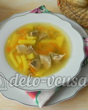 Гороховый суп со свининой