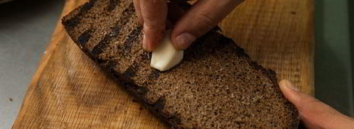 гороховый суп в буханке. Шаг 12