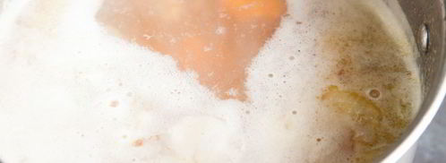 гороховый суп в буханке. Шаг 8