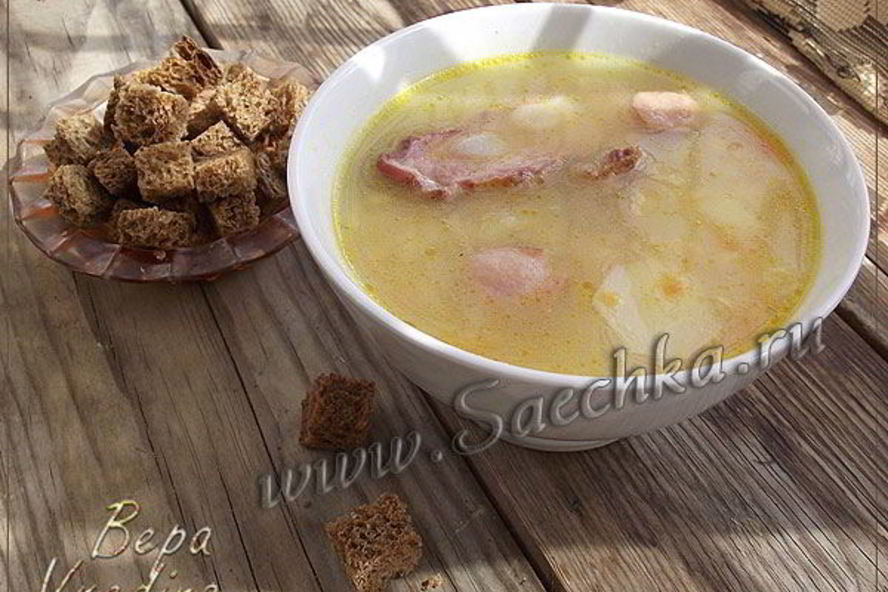 Рецепт горохового супа в мультиварке