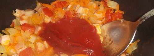 суп гороховый с томатом. Шаг 5