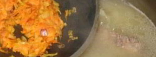 суп гороховый со свининой. Шаг 6