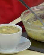 Суп из пророщенного гороха