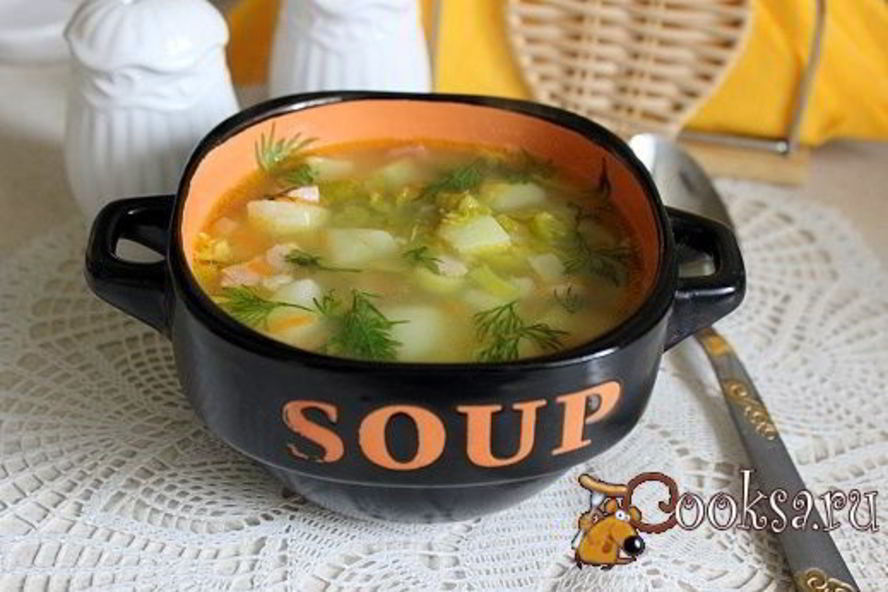 Рецепт супа из зеленого гороха с копченостями
