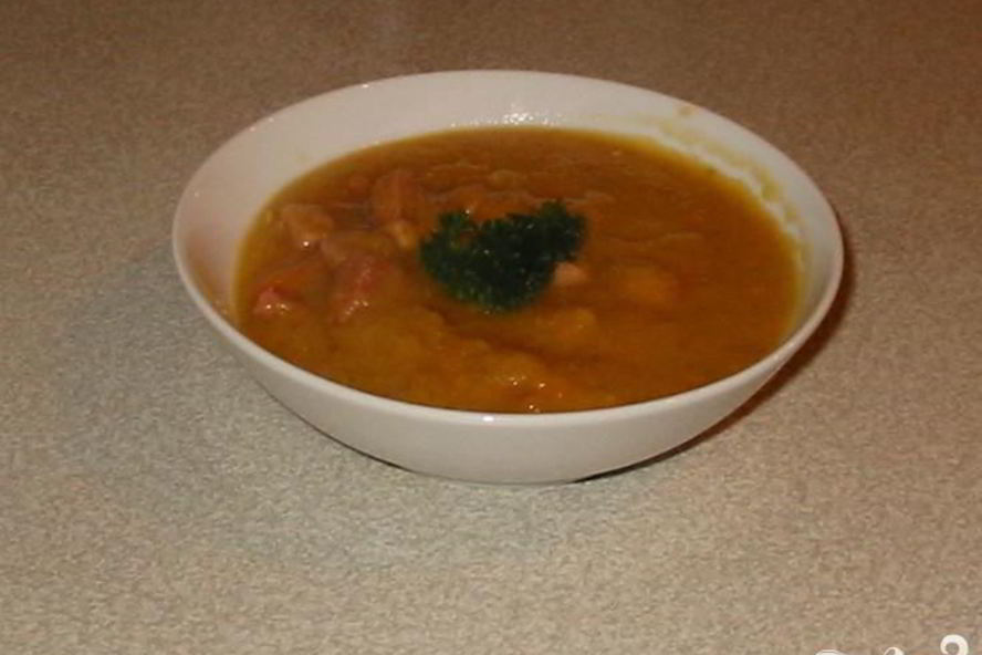 Рецепт супа с горохом и окороком